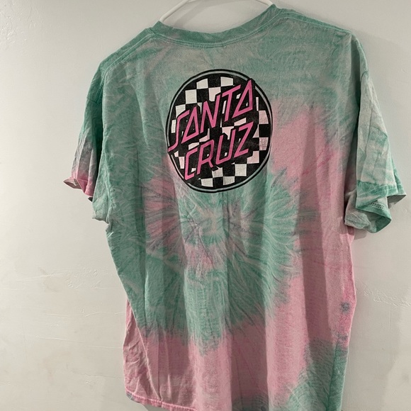 mens santa cruz t shirt tie dye - Picture 3 of 4